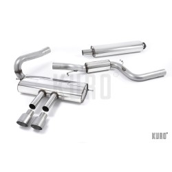 Milltek Ford Focus ST MK3 Cat-back Resonated (EC)