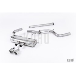 Milltek Ford Focus ST MK3 Cat-back Semi-resonated