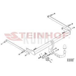 Steinhof Hak holowniczy Mazda 3 Hatchback 2019-