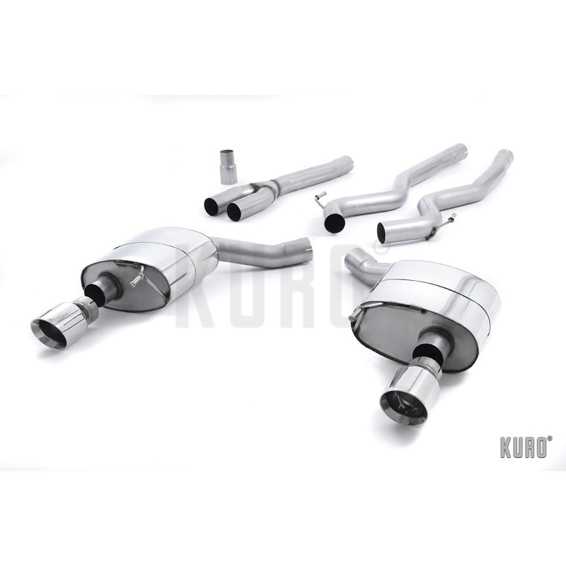 Milltek Ford Mustang 2.3 EcoBoost Cat-back Non-resonated