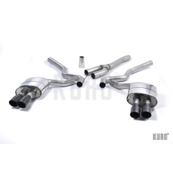 Milltek Ford Mustang 2.3 EcoBoost Cat-back Non-resonated Quad