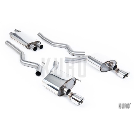Milltek Ford Mustang 2.3 EcoBoost Cat-back Resonated (EC)