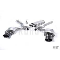 Milltek Ford Mustang 2.3 EcoBoost Cat-back Resonated Quad (EC)