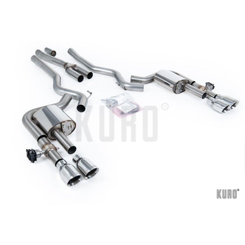Milltek Ford Mustang 2.3 Ecoboost S650 2023+ Cat-back Valved Non-Resonated