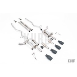 Milltek Ford Mustang 5.0 V8 Mach 1 / Dark Horse Cat-back Non-Resonated H-Pipe