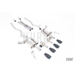 Milltek Ford Mustang 5.0 V8 Mach 1 / Dark Horse Cat-back Non-Resonated X-Pipe