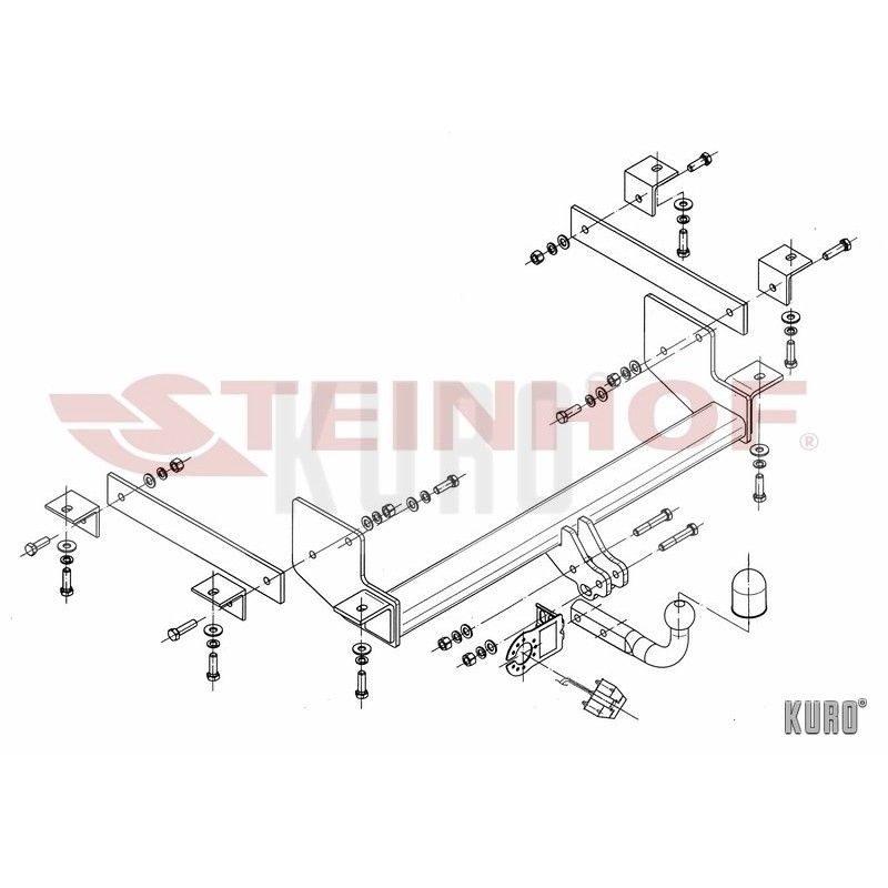 Steinhof Hak holowniczy Renault Master 2010-
