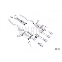 Milltek Ford Mustang 5.0 V8 S650 2023+ Cat-back Valved Resonated