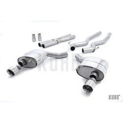 Milltek Ford Mustang GT 5.0 S550 15-17 Cat-back Dual-Outlet Non-resonated
