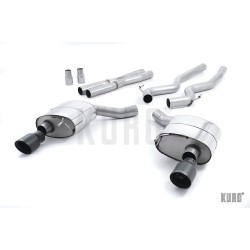 Milltek Ford Mustang GT 5.0 S550 15-17 Cat-back Dual-Outlet Non-resonated