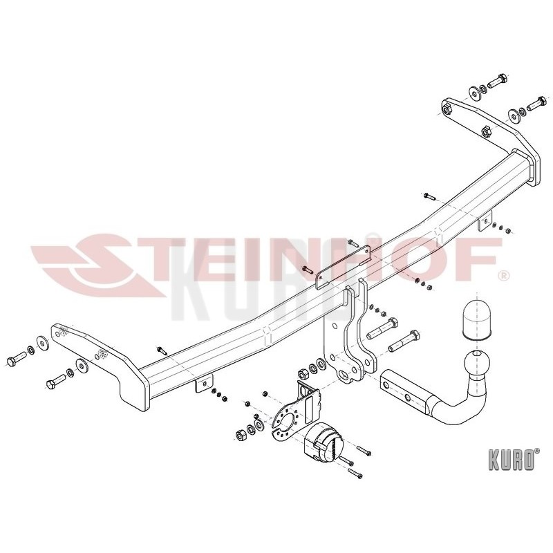 Steinhof Hak holowniczy Kia Xceed 2019-