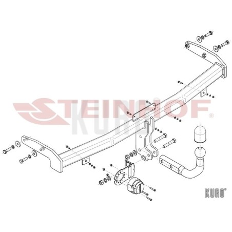 Steinhof Hak holowniczy Kia Xceed 2019-