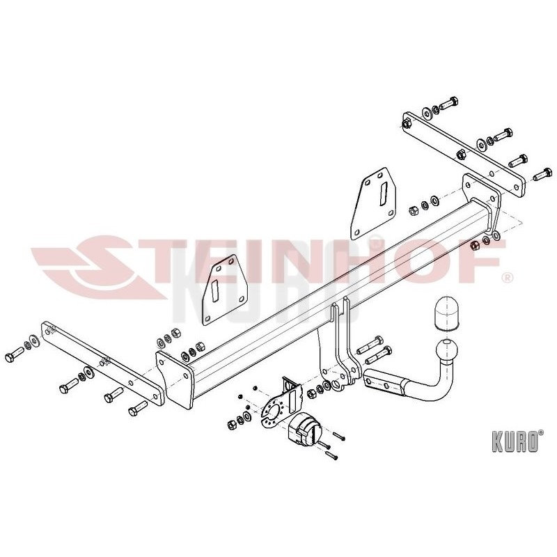 Steinhof Hak holowniczy Toyota Corolla Hatchback 5D E21 2018-
