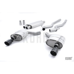 Milltek Ford Mustang GT 5.0 S550 15-17 Cat-back Dual-Outlet Resonated (EC)