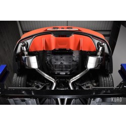 Milltek Ford Mustang GT 5.0 S550 15-17 Cat-back Dual-Outlet Resonated (EC)