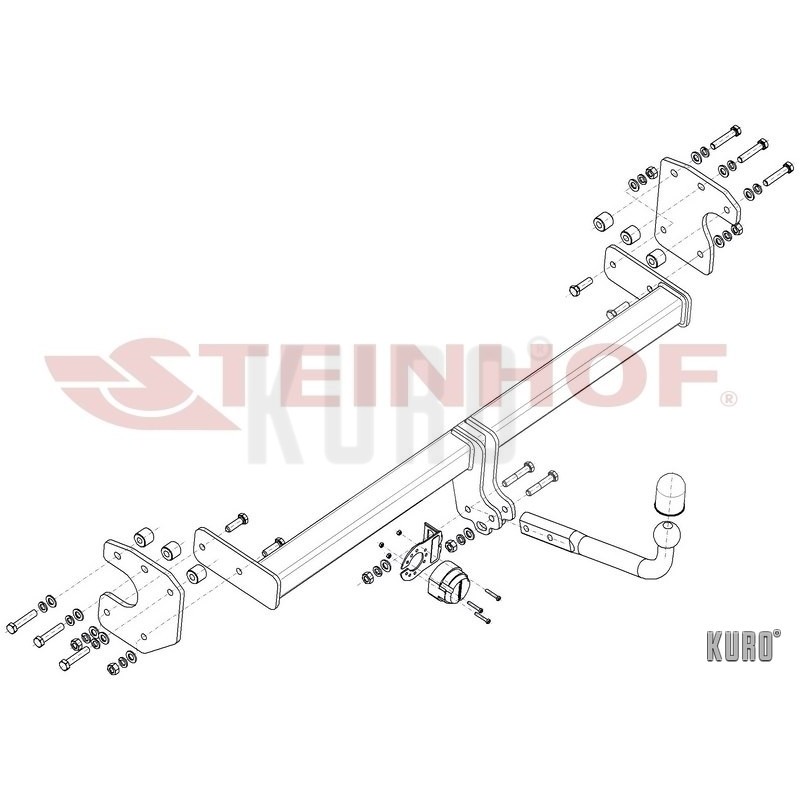 Steinhof Hak holowniczy Kia EV6 (CV) 2021-