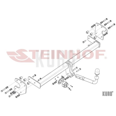 Steinhof Hak holowniczy Kia EV6 (CV) 2021-