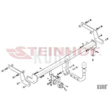 Steinhof Hak holowniczy Renault Clio V Hatchback 5D 2019-2025
