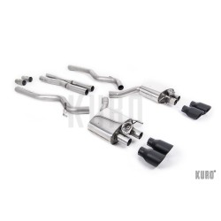 Milltek Ford Mustang GT 5.0 S550 18+ Cat-back Quad-Outlet Valved