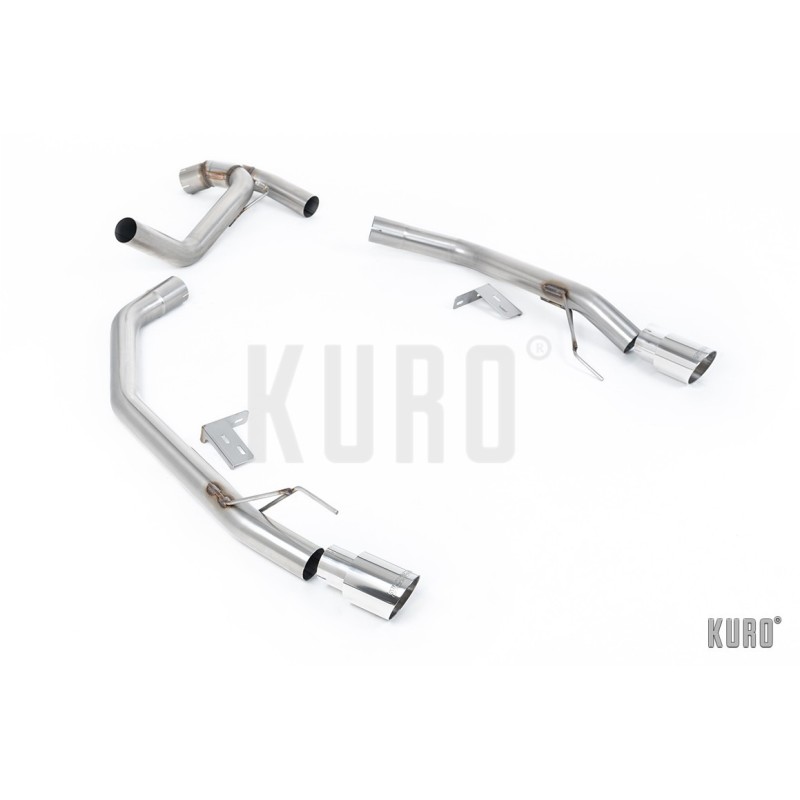 Milltek Ford Ranger 2.0 TDCI 205PS 2023+ Axle-back Raptor Style