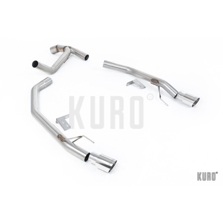 Milltek Ford Ranger 2.0 TDCI 205PS 2023+ Axle-back Raptor Style