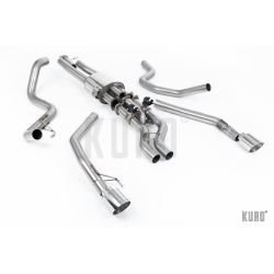 Milltek Ford Ranger Raptor 3.0 V6 Twin Turbo 2023+ Cat-back