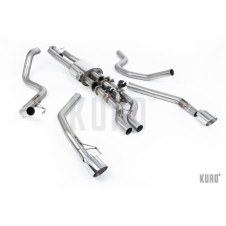 Milltek Ford Ranger Raptor 3.0 V6 Twin Turbo 2023+ Cat-back