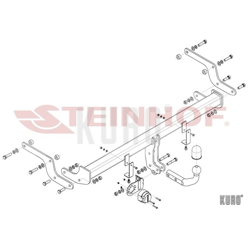 Steinhof Hak holowniczy Renault Captur II 2020-