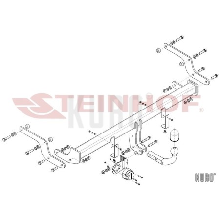 Steinhof Hak holowniczy Renault Captur II 2020-