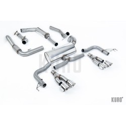 Milltek Honda Civic Type-R FK2 Cat-back Resonated