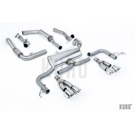 Milltek Honda Civic Type-R FK2 Cat-back Resonated