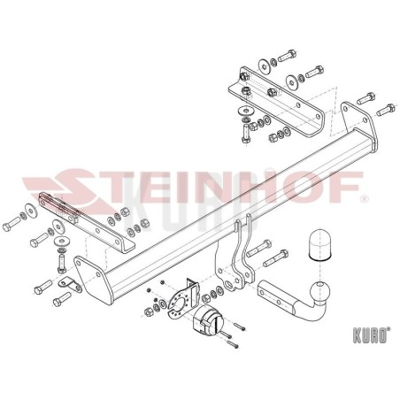 Steinhof Hak holowniczy Subaru Outback 2020-