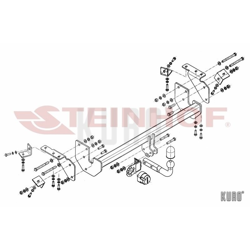 Steinhof Hak holowniczy Peugeot 4008 2012-2016