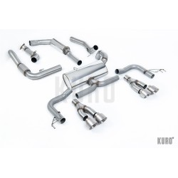 Milltek Honda Civic Type-R FK2 Cat-back Resonated