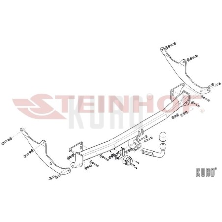 Steinhof Hak holowniczy Renault Kangoo III 2021-
