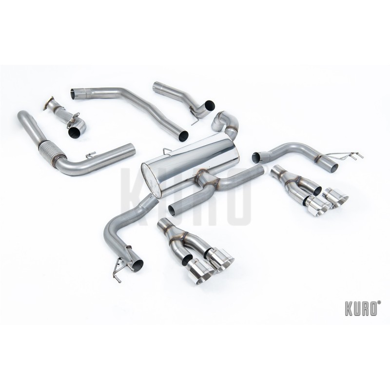 Milltek Honda Civic Type-R FK2 Cat-back Road+