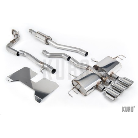 Milltek Honda Civic Type-R FL5 Cat-back Road+