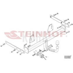 Steinhof Hak holowniczy Toyota Corolla Kombi E21 2019-
