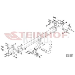Steinhof Hak holowniczy Mercedes C-Klasa W205 2014-2021