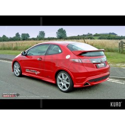 Milltek Honda Civic Type-R FN2 Cat-back Non-resonated