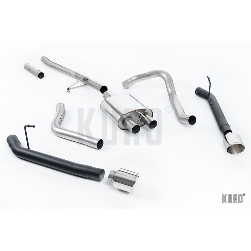 Milltek Jeep Gladiator 3.6 V6 Cat-back Rear Exit