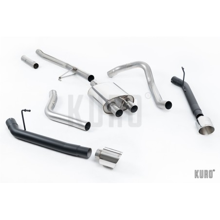 Milltek Jeep Gladiator 3.6 V6 Cat-back Rear Exit