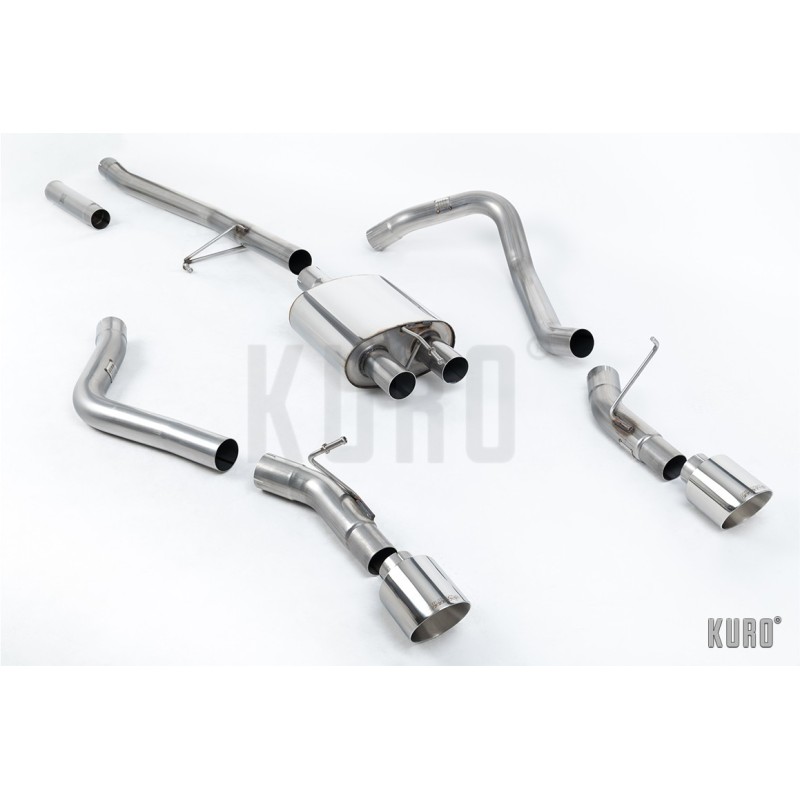 Milltek Jeep Gladiator 3.6 V6 Cat-back Side Exit