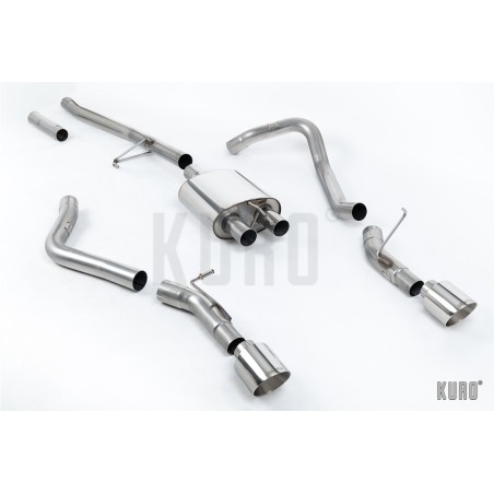 Milltek Jeep Gladiator 3.6 V6 Cat-back Side Exit