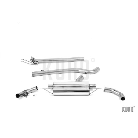 Milltek Mercedes A 45 AMG W177 GPF-back Non-resonated