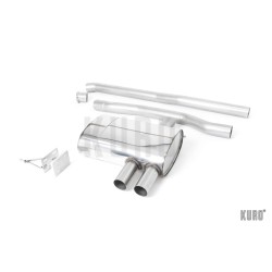 Milltek MINI Cooper S F56/F55 LCI Cat-back Non-resonated (usuwa GPF)