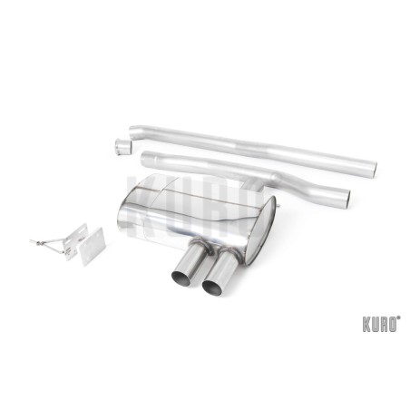 Milltek MINI Cooper S F56/F55 LCI Cat-back Non-resonated (usuwa GPF)