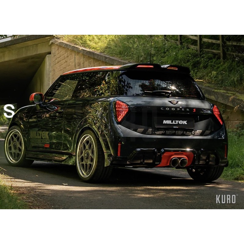 Milltek MINI Cooper S F66 GPF-back + dyfuzor