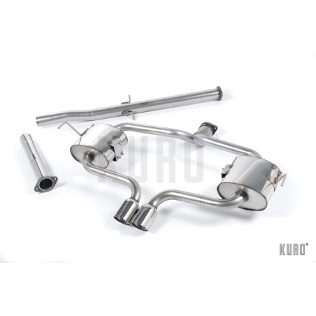 Milltek MINI Cooper S R52/R53 Cat-back Non-resonated