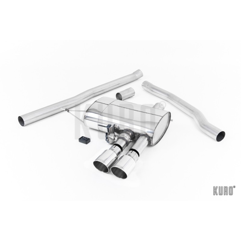 Milltek MINI Cooper S/JCW F56 Cat-back Non-resonated Valvetronic